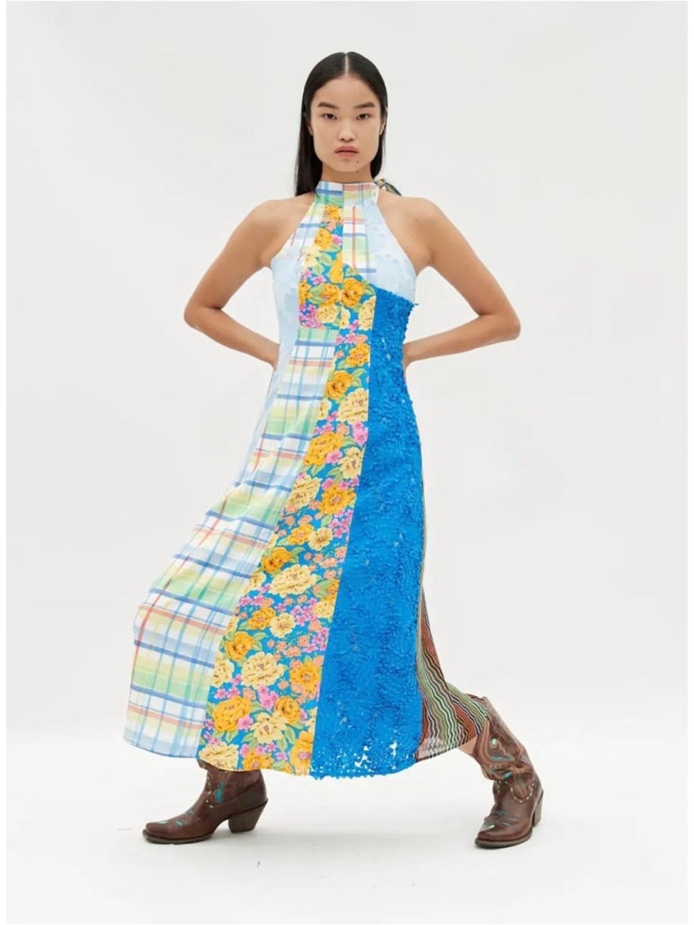 Andersson Bell Sasha Blueming Flower Sundress Womens XS